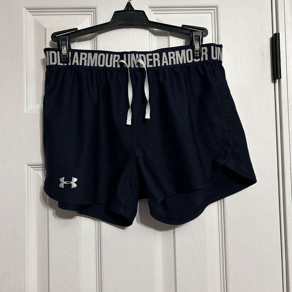 Under Armour Women's Navy Athletic Shorts